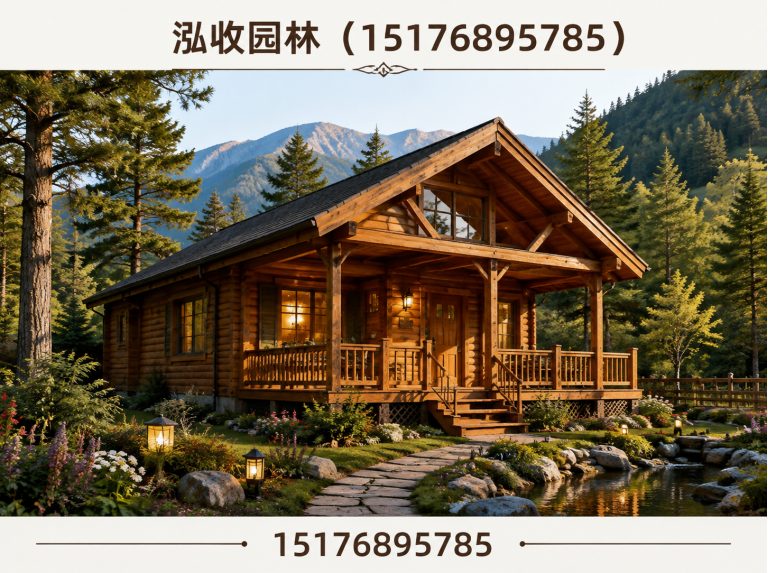 广安防腐木凉亭展示图